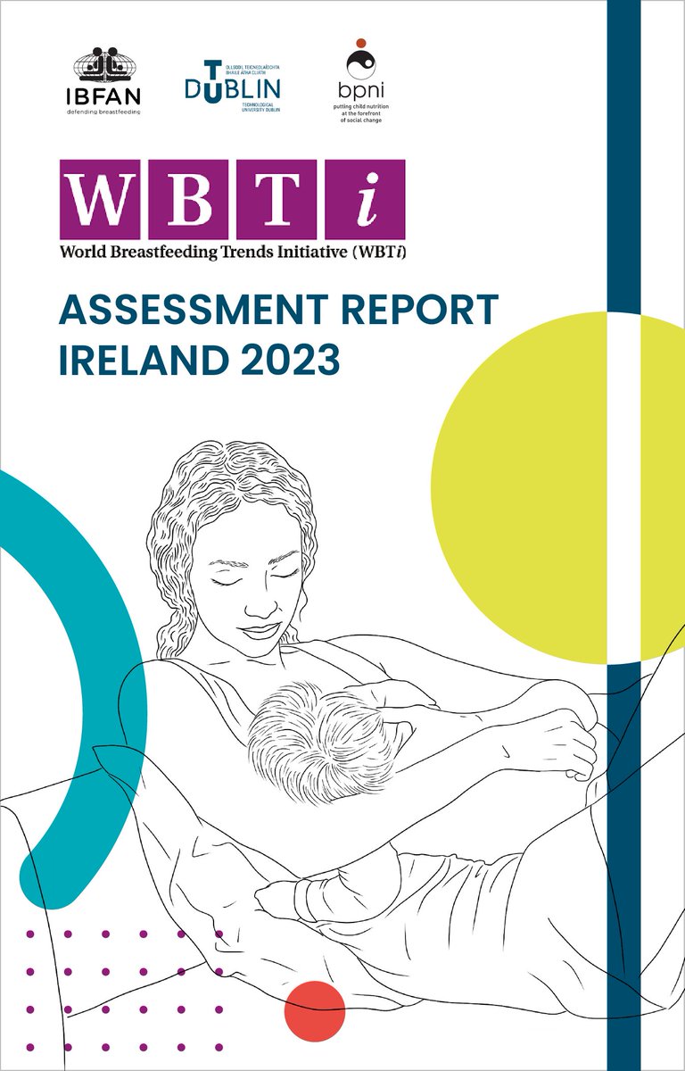 📢🇮🇪 We're launching Ireland's FIRST ever WBTi report on November 28th at 10am via webinar🤱 Delighted that Grainne Moloney, Senior Nutrition Advisor @UNICEF will provide opening remarks, highlighting the importance of the WBTi globally. Register here: tinyurl.com/Wbti-ireland