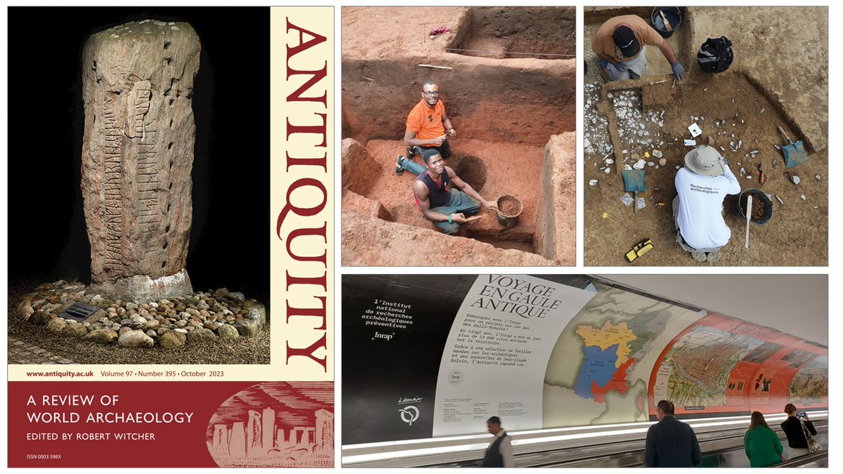 Only a couple of weeks until the new December issue of @AntiquityJ is published - where did 2023 go?😱
Catch up on the current editorial here, including #archaeology & the #Anthropocene featuring the newly announced winner of the #BGPrize2023: #FireWeather
doi.org/10.15184/aqy.2…