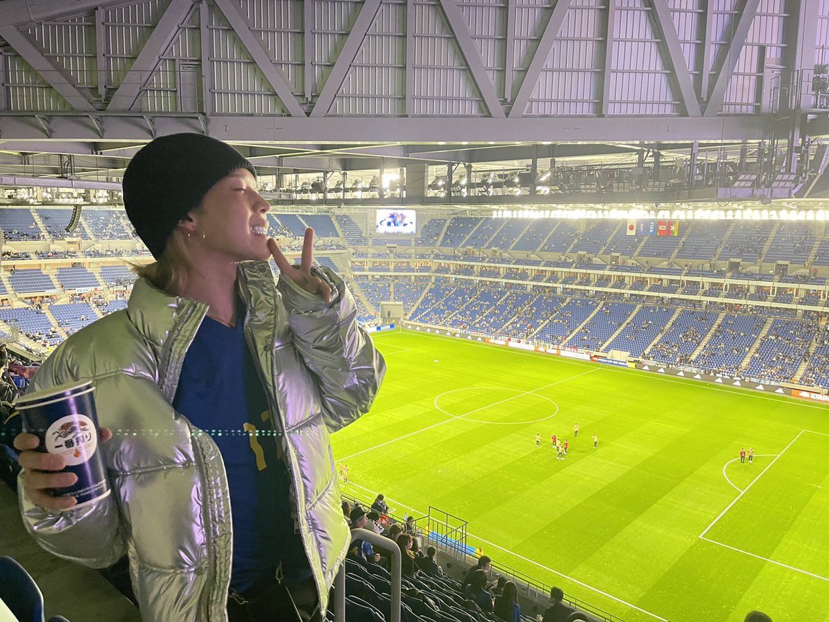 ParisVictoriaVo's tweet photo. 日本🇯🇵vsミャンマー🇲🇲行ってきたー🤩🔥
初スタジアム感動関係🔥🔥🔥
ちょー感動した🥲もっと好きになったー！！！
また行きたいな❤️❤️❤

#jfa_samuraiblue https://t.co/H8CFp7sgmB