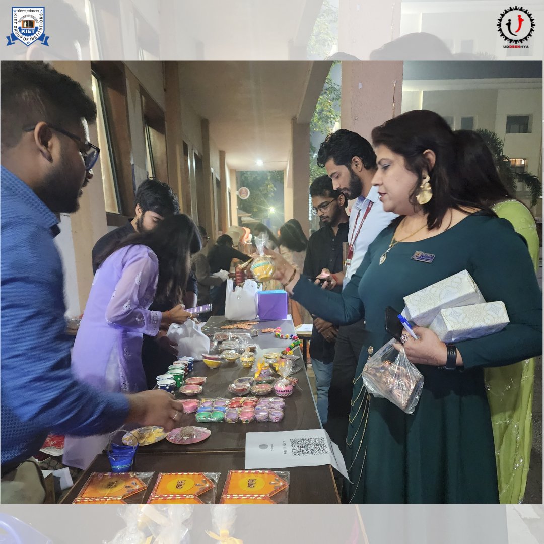 Kiet_edu's tweet photo. Team #Uddeshhya's #Deepotsav celebration dazzled with stalls, games, and a wishing well, fulfilling Diwali dreams for Slum and Evening School Students.
Here are some glimpses of the event:
#kiet_group_of_institutions #KIETGZB #kietengineeringcollege #KIET #AKTU #AICTE https://t.co/E7kvcvai1U