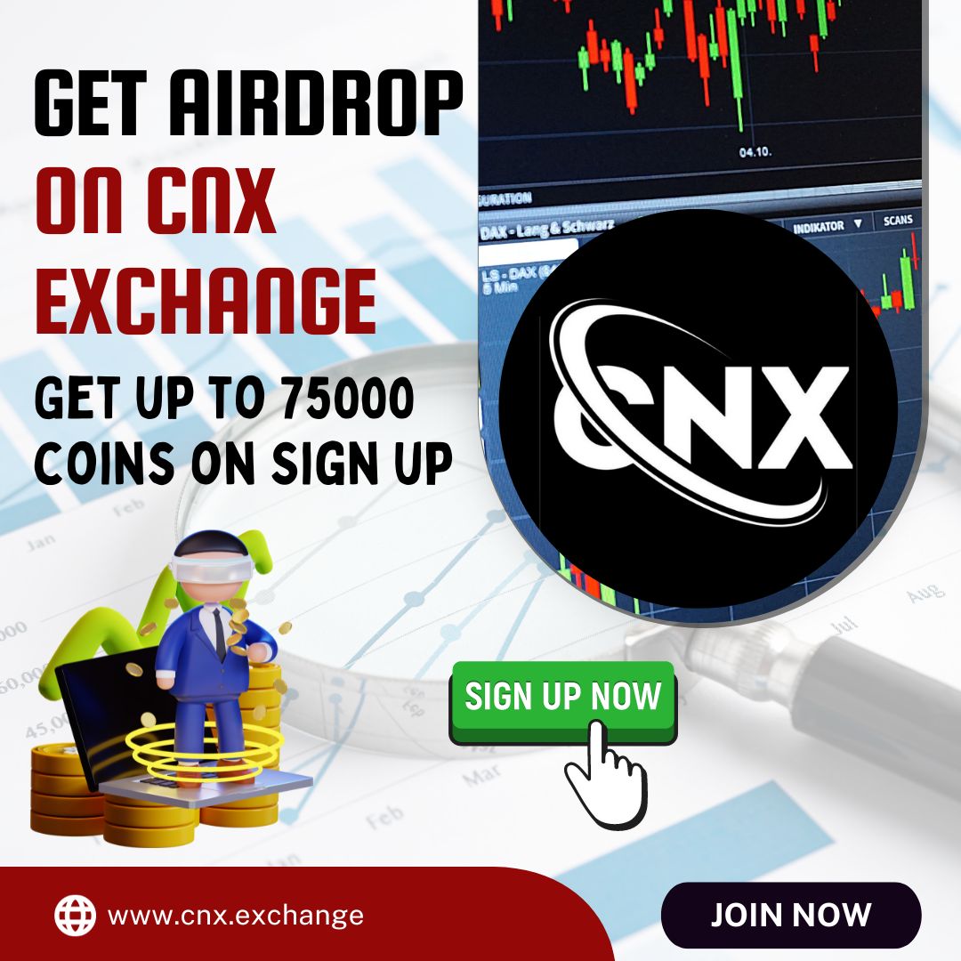 Sign Up Now on cnx.exchange/registration?s…………… #cnxexchange #cnxtoken #cnxtokenairdrop #cnxtokenpresale