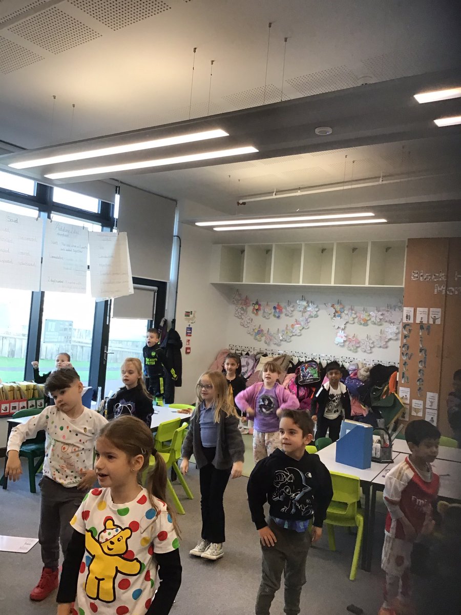 GRPAPlane's tweet photo. Year 2 Plane class were super excited coming into school this morning wearing their colourful, spotty clothing!
We have made a start with todays challenge to do 1000 โBearpeesโ for children in need! @GreenRidgeR2 @#limitlesslearninginfinitepossibilities #childreninneedday https://t.co/BSaN819ECL