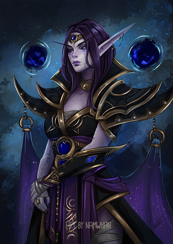 Namwhan_art's tweet image. Xal'atath💜

#worldofwarcraft #warcraftart
@Warcraft #WarWithin