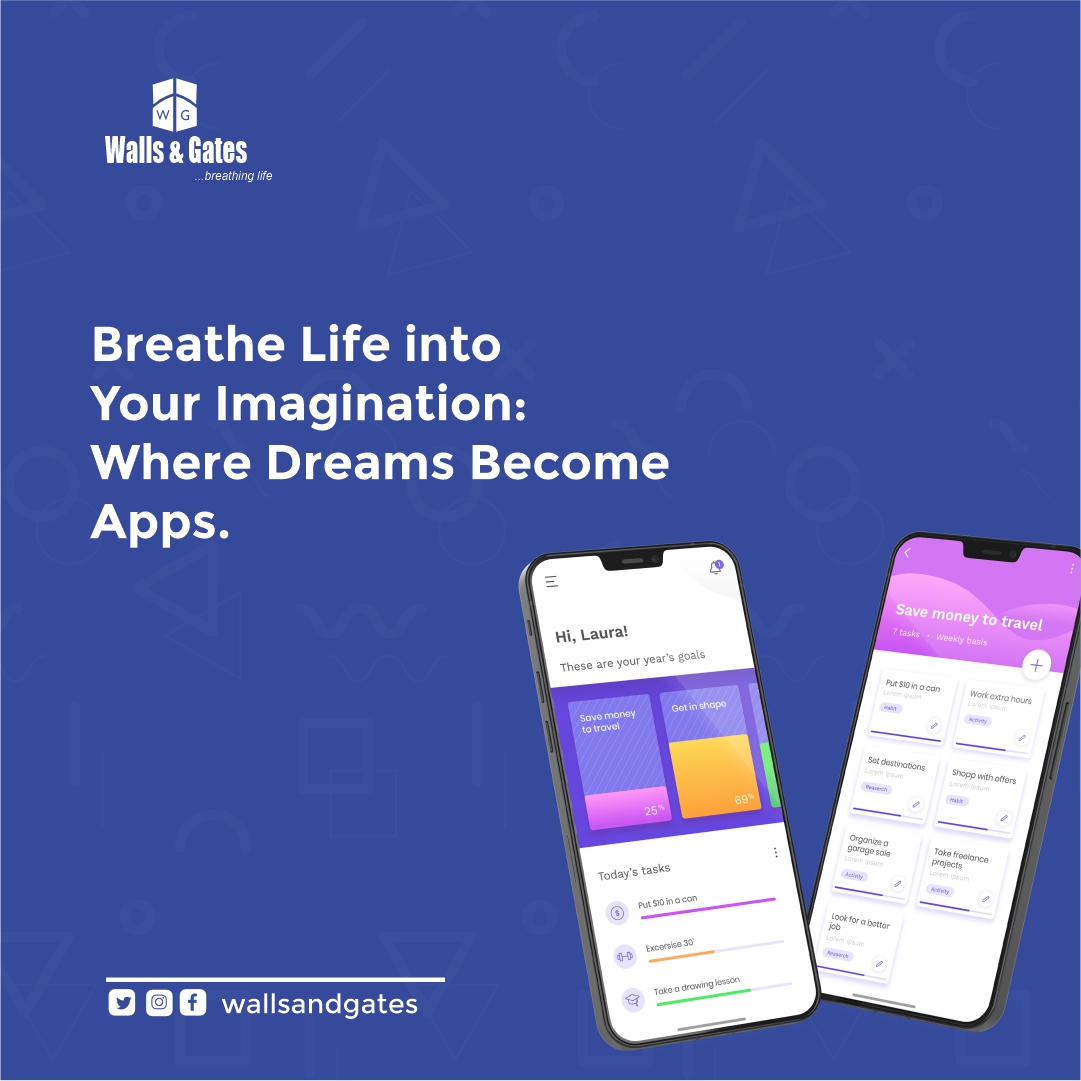 Walls_and_Gates's tweet image. Embark on a journey of innovation with our mobile app development services. 🌟 We turn your ideas into reality, creating apps that not only function but also touch the hearts of your users.
#InnovativeSolutions #mobileappsdevelopers #mobileapplicationdevelopmentcompany