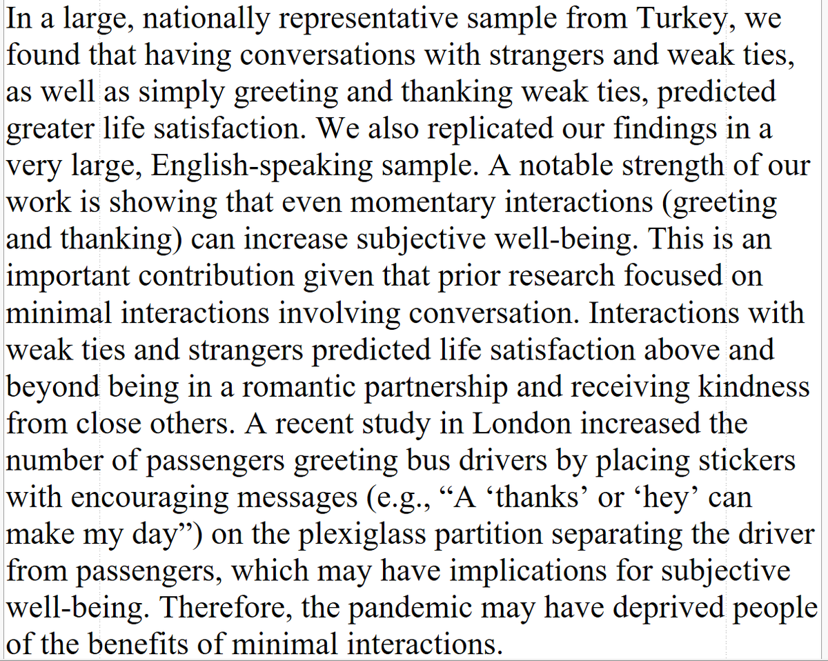 DegenRolf's tweet photo. A simple "hello" or "thank you" to people you don't know or only know superficially can increase your life satisfaction. https://t.co/loyj5Fnv96 https://t.co/g2tQWO1Beo