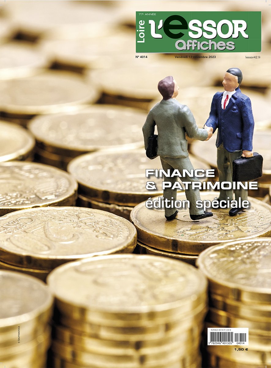 ✅A la Une de L'Essor Loire cette semaine #finance #patrimoine #Economie #Industrie #Loire et toute l'info sur lessor42.fr