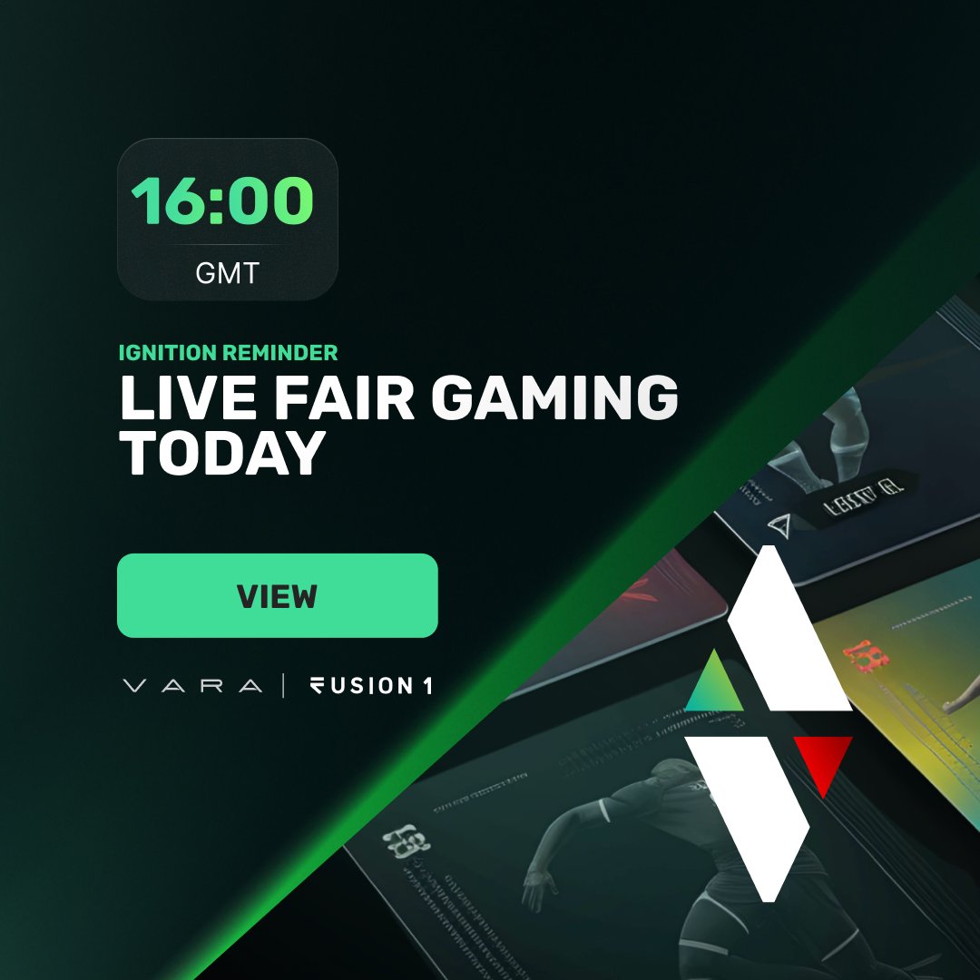 🌟 Join for our Fair Gaming Network feature tonight! 🌟

📅 Date: Today
🕓 Time: 16:00 GMT

Discover the groundbreaking fusion of gaming, esports, and iGaming on a Bitcoin-based platform.

See you at 16:00 GMT! 🔗Join our YouTube Channel to watch live: bit.ly/IgnitionMonth