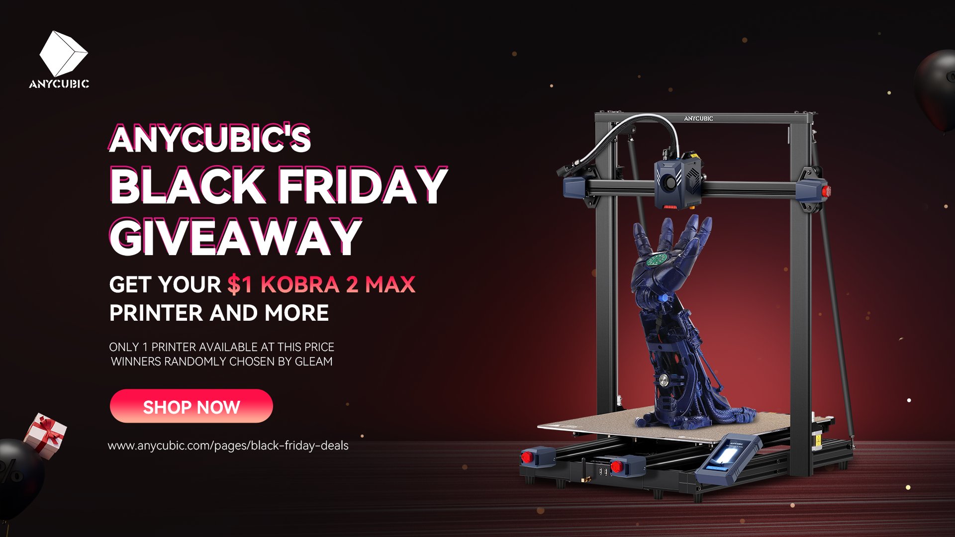 ANYCUBIC on X: 🚀 Join #Anycubic's Spectacular Black Friday