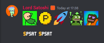 SatoshiPunksNFT's tweet image. How much do you know about $PSAT?

Do you have some?

#Ordinals #BRC20 #Ribble