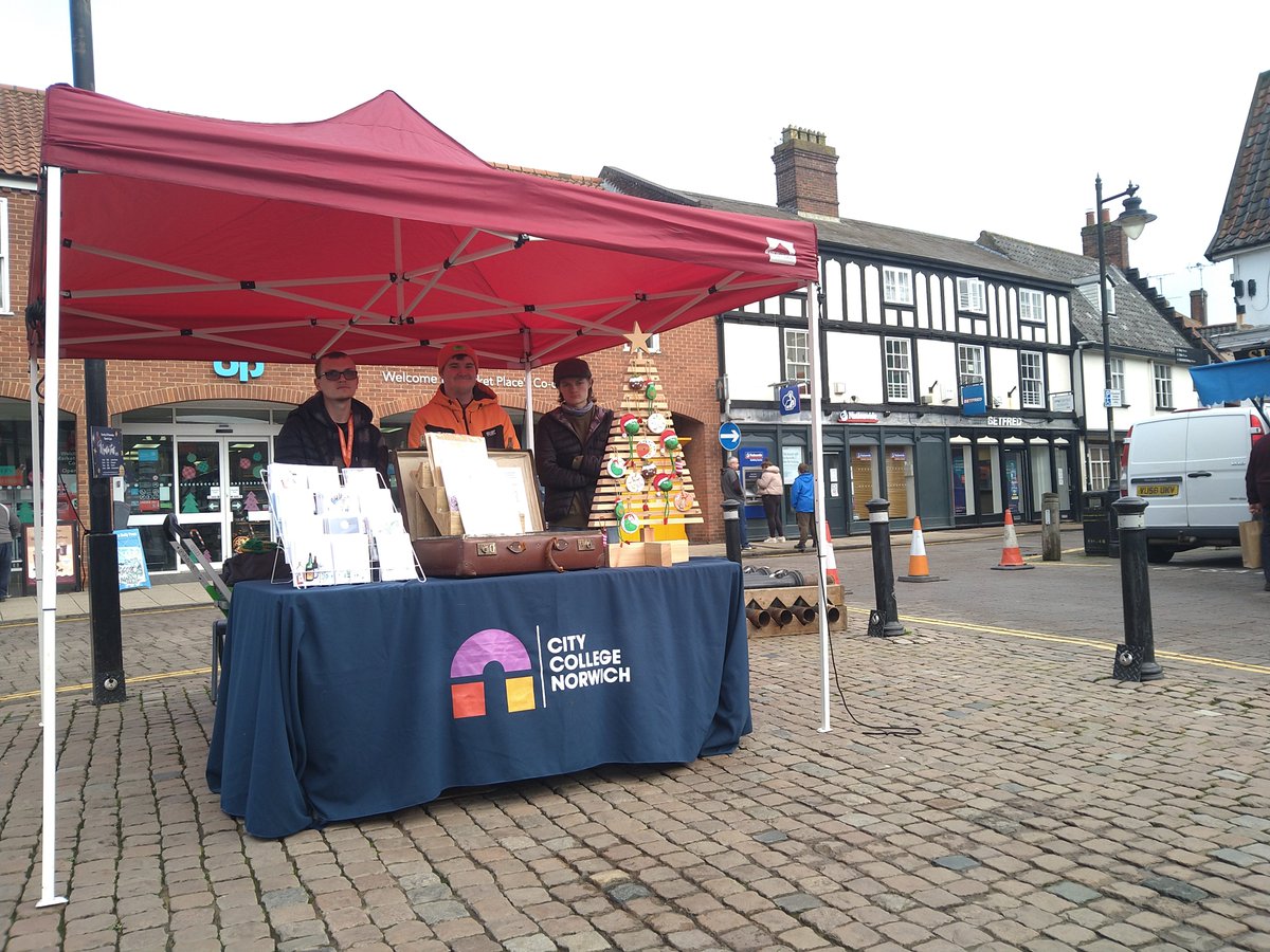 JimGoreham's tweet photo. We're in #Wymondham today! Come and say 'hi' and pick yourself up an amazing advent calendar made by our #SEND #inclusivelearning students. https://t.co/BiCXrZhGdn