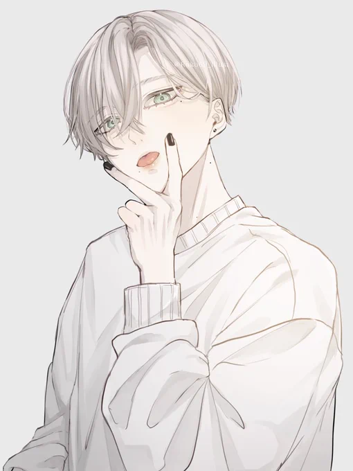 ノリが良いお兄さん#イラスト #illustration 