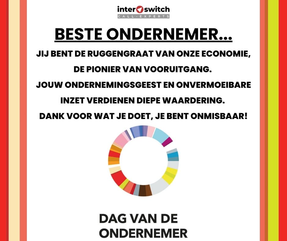 Een groot applaus voor alle ondernemers op deze Dag van de Ondernemer! - Trots om jullie te ondersteunen in bereikbaarheid. Samen naar grotere hoogten! 🚀📞 #DagVanDeOndernemer #Ondernemerschap #Bereikbaarheid #SamenSterk #Innovatie #altijdbereikbaar