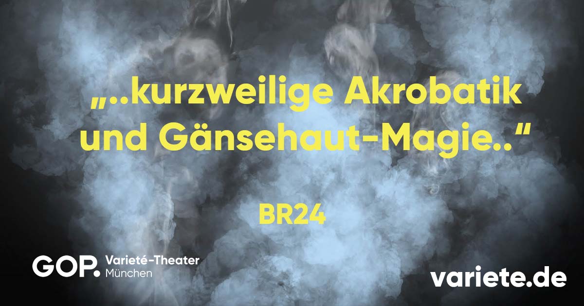 GOP Varieté München tweet media