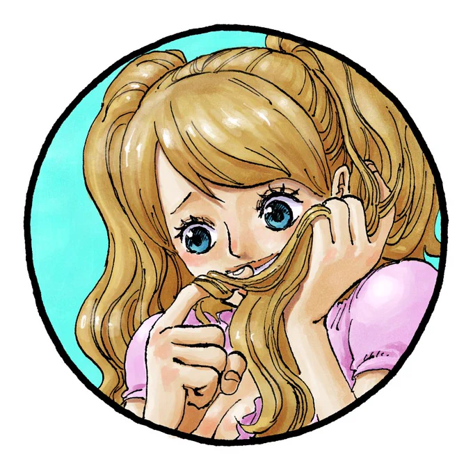 【2023年通しアイコン企画】  No.45  シャーロット・プリン  (※アイコンに使う際はプロフィールに私の紹介文の記載をお願いします)