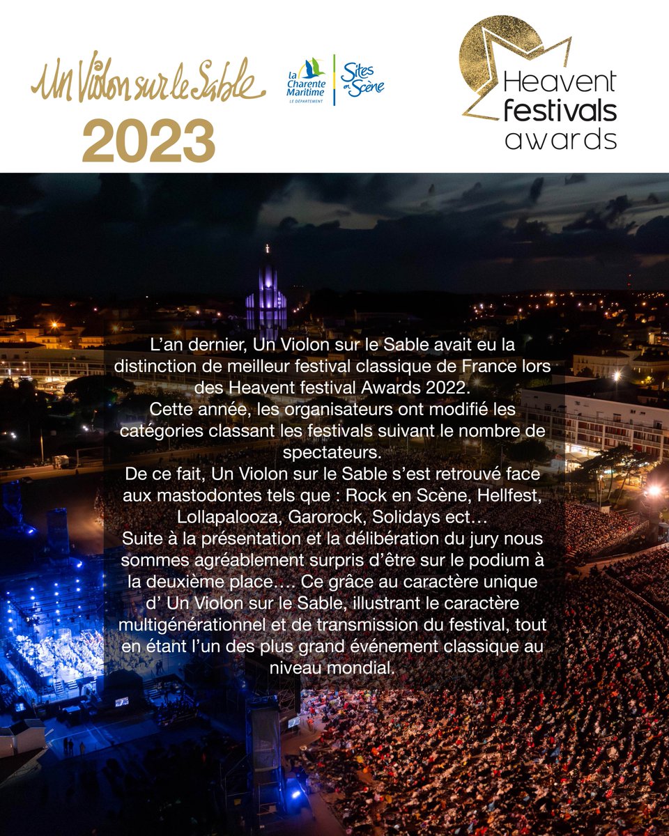Un Violon sur le Sable / Un Violon sur la Ville tweet media