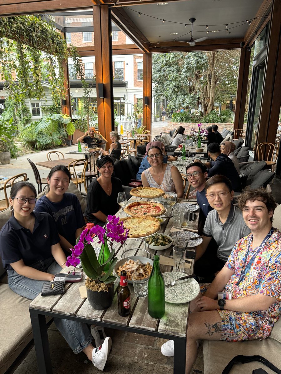 Celebrating a productive year and some recent successes with my team at our Xmas lunch. ⁦<a href="/MinhDaoNgo/">Minh Dao Ngo</a>⁩ ⁦<a href="/Chengxiangfoo/">Cheng xiang foo</a>⁩ ⁦<a href="/leaniekleynhans/">Léanie Kleynhans</a>⁩ Christian, Ziying and Jocelyn.
