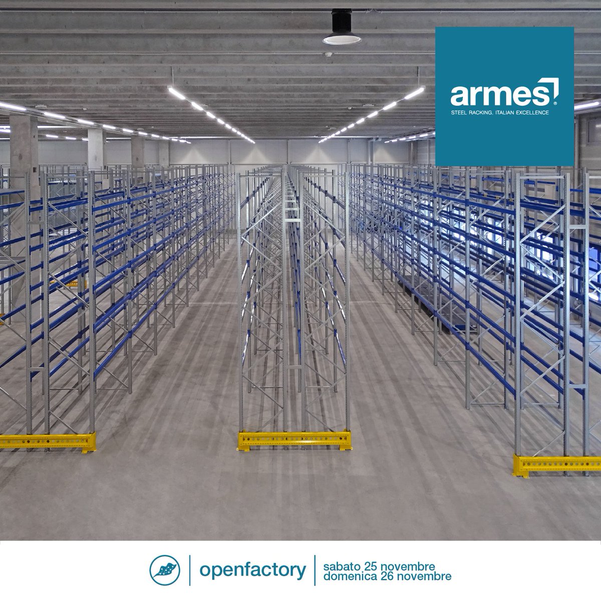 OpenFactoryIT's tweet image. ARMES

📍 Visita l'azienda sabato 25 novembre in Via Bivio S. Vitale 58, Montecchio Maggiore (VI)

👉 Maggiori informazioni su open-factory.it/armes/