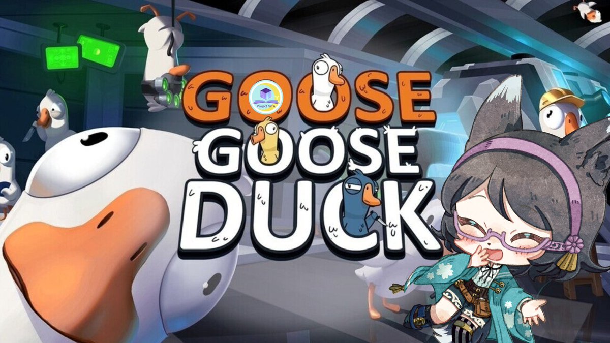 Reeeko5555's tweet photo. 【#ProjectViTA】ViTA鳥類化計画【Goose Goose Duck】 https://t.co/CPiZzGFA9i 残業を討ち果たして来たので21時からこちらございます。
鳥になります。 https://t.co/DY6QQAct1d