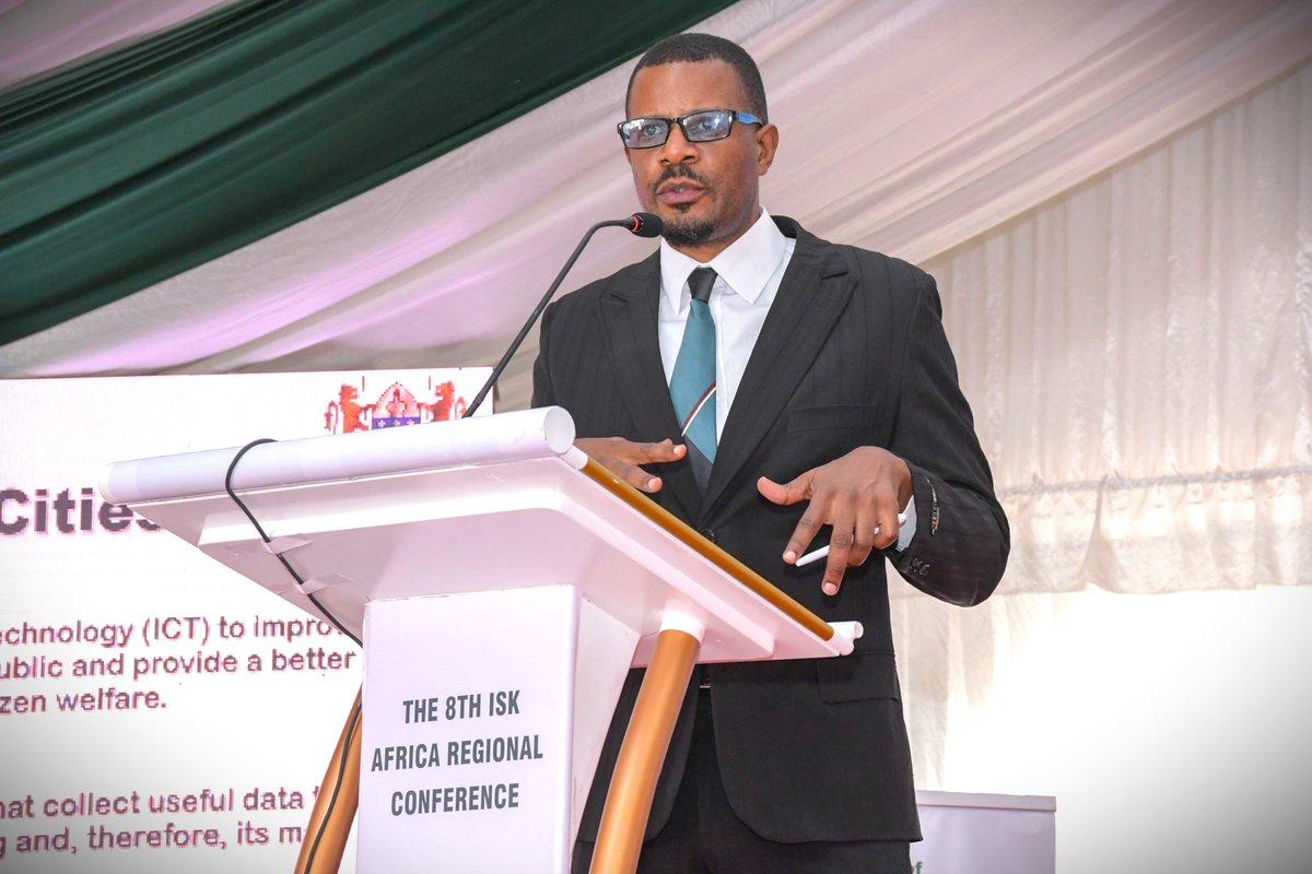 BESICgroup's tweet photo. Our CEO @johnk_kalungi had the distinct pleasure of discussing the intersection of hashtag#smartcities and hashtag#climatechange at the 8th Africa Regional Conference, which centered around the theme "Climate Resilient Surveying for Sustainable Land and Built Environments." https://t.co/X03UTFzOvE