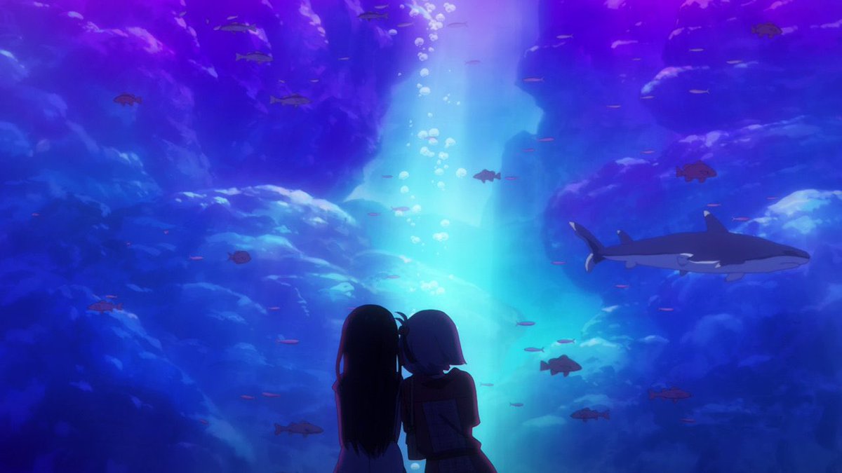 peco_35's tweet photo. #百合好きあるある選手権 
水族館デートが大好き https://t.co/sLaWgO7JWB