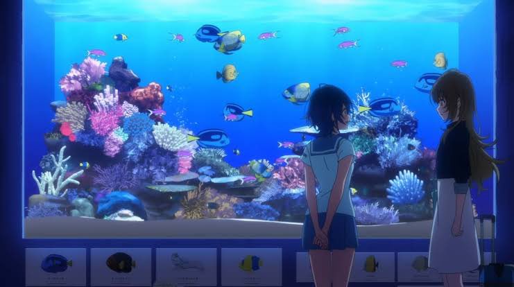 peco_35's tweet photo. #百合好きあるある選手権 
水族館デートが大好き https://t.co/sLaWgO7JWB
