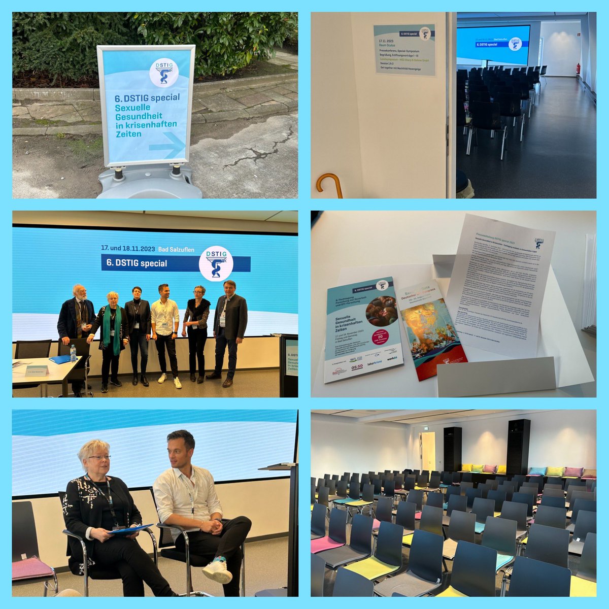 Heute startet in #BadSalzuflen #owl die Fachtagung DSTIG special. Hier tauschen sich Fachleute und Interessierte zu #Sexarbeit und sexuell übertragbaren Infektionen #sti aus. Ihr Ziel: sexuelle Gesundheit mit interdisziplinärer Zusammenarbeit zu fördern. <a href="/BesD_eV/">BesD e. V.</a> <a href="/stiftung_gssg/">GSSG</a>