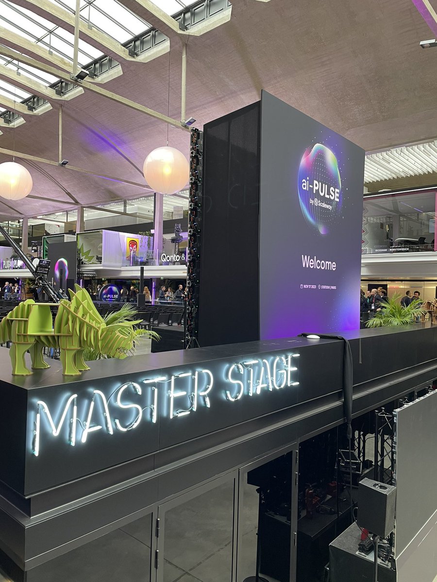 📢  Don’t miss today the Europe’s Premier AI conference #ai-PULSE by <a href="/Scaleway/">Scaleway</a> ! 

💡 Meet #AI #Tech experts during all the day on sessions, talks, workshops at <a href="/joinstationf/">STATION F</a> 

Meet Killian Vermersch @Sup_puck CEO at <a href="/golem_ai/">Golem.ai</a> at #aiPULSE 

📅 Today at 17 PM Central Room