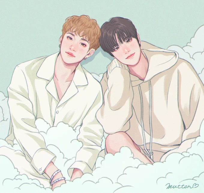 しーぐりわんわん#Straykidsfanart #BangChan #Seungmin 