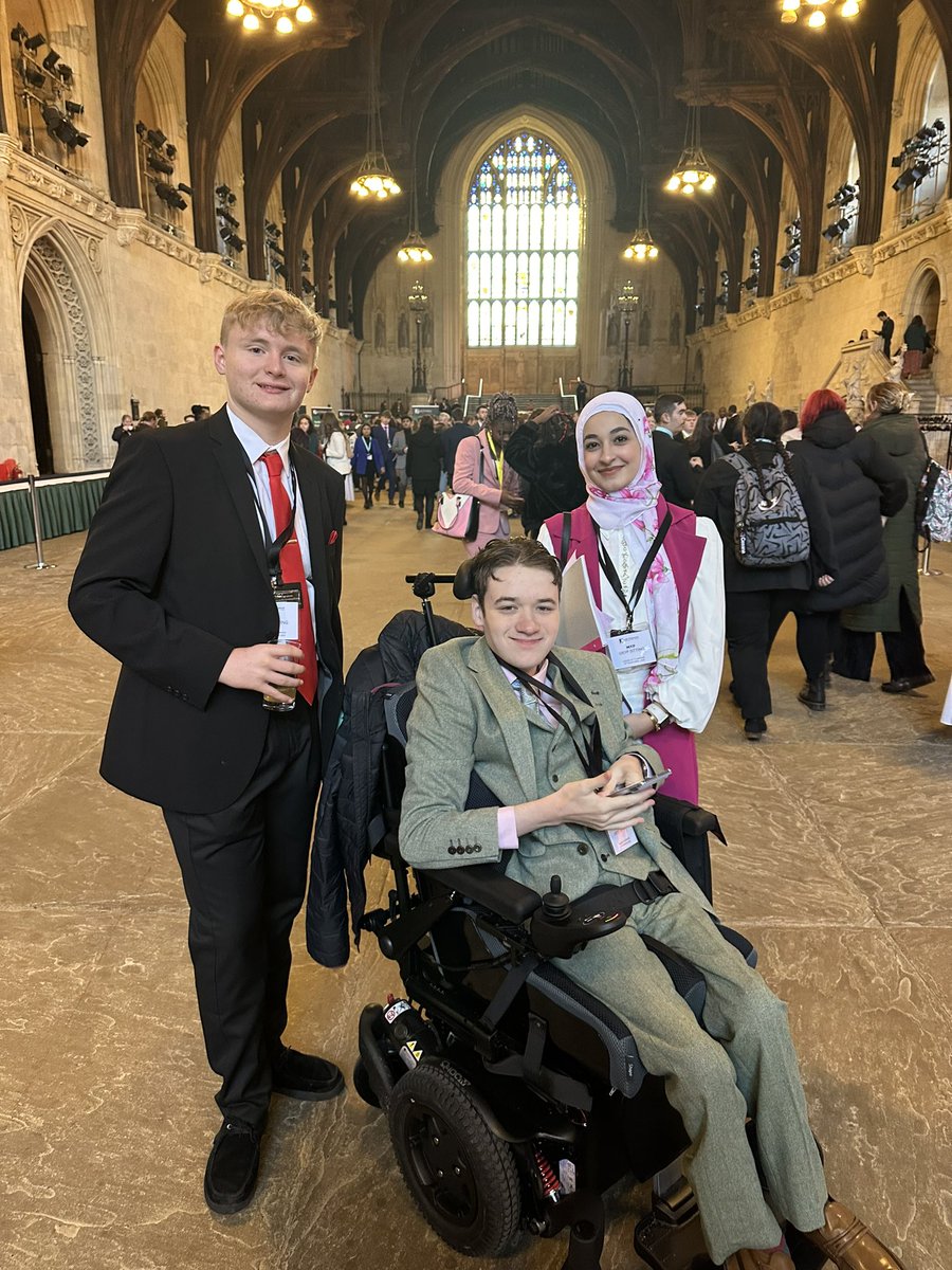 Cllr Laura Flynn (@cllrlauraflynn) on Twitter photo Privileged to accompany our amazing Members of Youth Parliament from #Wigan & #Leigh <a href="/BenMypforwigan/">Ben Robinson MYP for Wigan and Leigh</a> <a href="/Alex_deputymyp/">Alex Crompton</a> & Layan into <a href="/HouseofCommons/">UK House of Commons</a> for the <a href="/UKYP/">UK Youth Parliament</a> <a href="/bycLIVE/">British Youth Council</a> annual sitting.
They have fantastic speeches prepared 🤞they’re picked #UKYPHoC
<a href="/WiganCouncil/">Wigan Council</a> <a href="/bullen_jenny/">Jenny Bullen</a> Privileged to accompany our amazing Members of Youth Parliament from #Wigan & #Leigh <a href="/BenMypforwigan/">Ben Robinson MYP for Wigan and Leigh</a> <a href="/Alex_deputymyp/">Alex Crompton</a> & Layan into <a href="/HouseofCommons/">UK House of Commons</a> for the <a href="/UKYP/">UK Youth Parliament</a> <a href="/bycLIVE/">British Youth Council</a> annual sitting.
They have fantastic speeches prepared 🤞they’re picked #UKYPHoC
<a href="/WiganCouncil/">Wigan Council</a> <a href="/bullen_jenny/">Jenny Bullen</a>