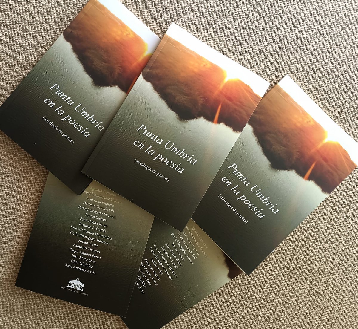 AytoPuntaUmbria's tweet photo. 📚🍁#PuntaUmbría celebra mañana sábado su tercer Salón del Libro de Otoño en el Teatro del Mar

✍️📆Contendrá la presentación de una antología poética homónima a la publicada hace 30 años por el Ayuntamiento costero

https://t.co/KzlXGWAp4D https://t.co/btM4SWUwFb