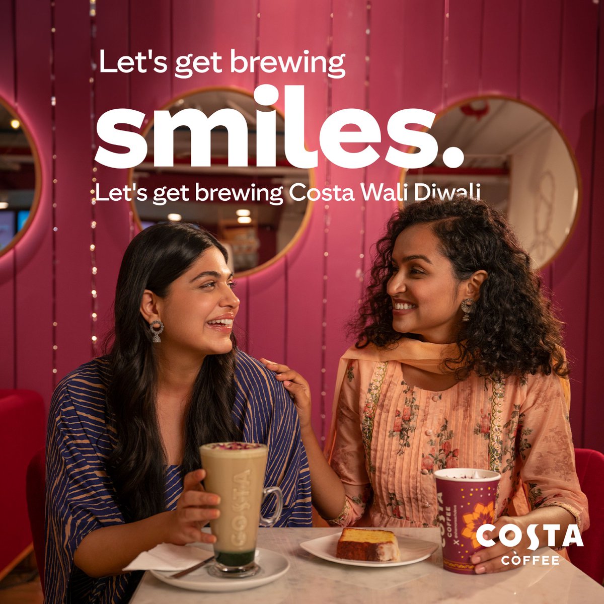Lights, treats, decorations.. What gets you smiling during Diwali? 😍

Limited time Blisstachio Rose drinks by @Shivesh17 X @CostaCoffeeIndia

#SipTheMithai #LetsGetBrewing #NewTraditions #Diwali #Dussehra #Coffee #YouXCostaCoffee  #NewDrinkAlert #CostaCoffeeIndia