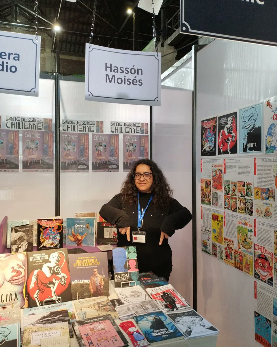 AstarteaE's tweet photo. 💥Iniciamos nuestra odisea en la @bdboum - Francia
💬Bande desinèe chilienne!
@panchulei
@CE_Aguilera_A
@australynorth
@MoisesHasson
@meliaguayo
@Nauta_Coleccion
@AstarteaE
@ProChile_FR @ProChile
#Bdchilienne #bdboum #prochile #libros #comics #Historietachilena #Francia https://t.co/vOw3DE20Go