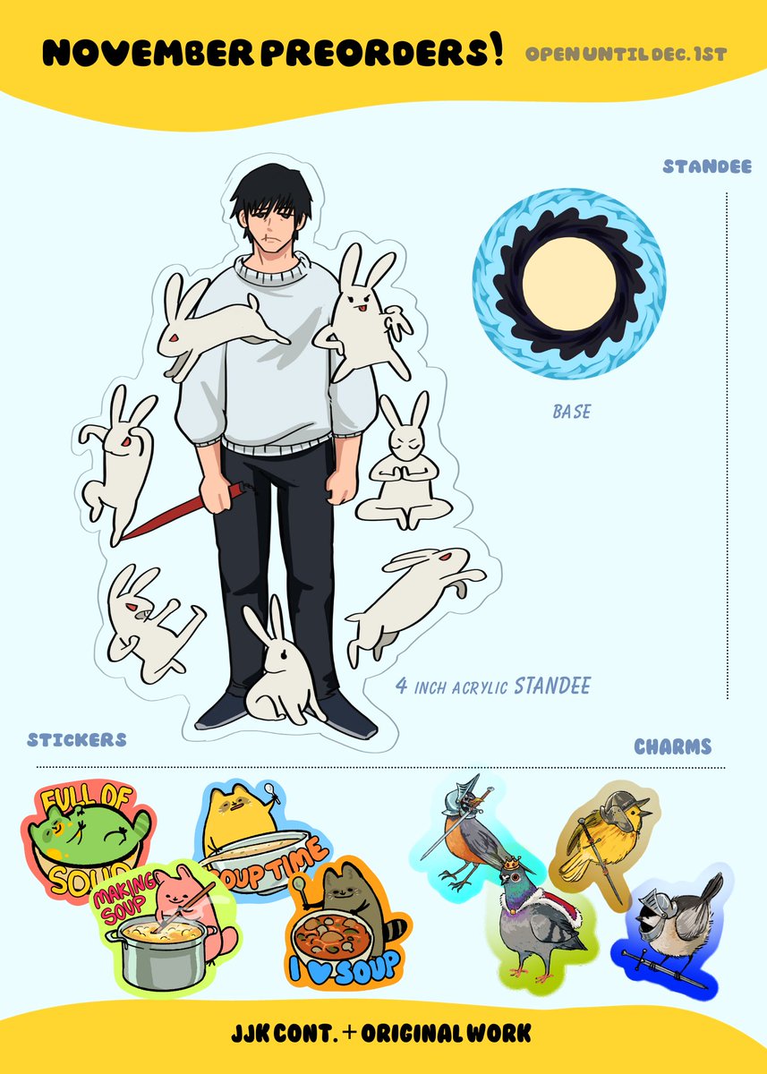 WE'RE LIVE!!
New item drops, mainly JJK but I do have my photocards available~ RTs appreciated... 
dovahcaine.etsy.com