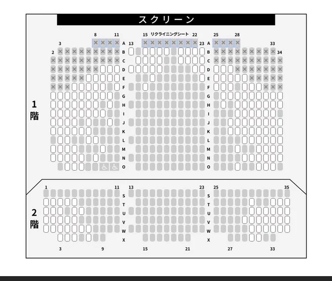 4月の上映より明らかに人入ってる…すご… 