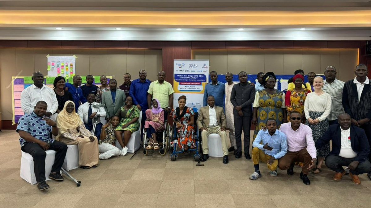 IDA_CRPD_Forum's tweet image. Meet the participants of #BridgeCRPD_SDGs Art 11 in Kigali, Rwanda! 

28 representatives from OPDs and Humanitarian Organizations uniting voices from French-speaking African nations:🇧🇯 🇧🇫 🇧🇮 🇨🇲 🇨🇫 🇹🇩 🇨🇮 🇨🇩 🇬🇳 🇭🇹🇲🇱🇳🇪🇷🇼