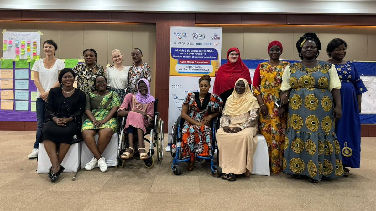 IDA_CRPD_Forum's tweet image. Fueling strength at #BridgeCRPD_SDGs Art 11 in Kigali! 
💪Meet the women participants from the French speaking African countries and women facilitators, each bringing unique perspectives to shape inclusive solutions. Here&apos;s to the dynamic force of women driving positive change.