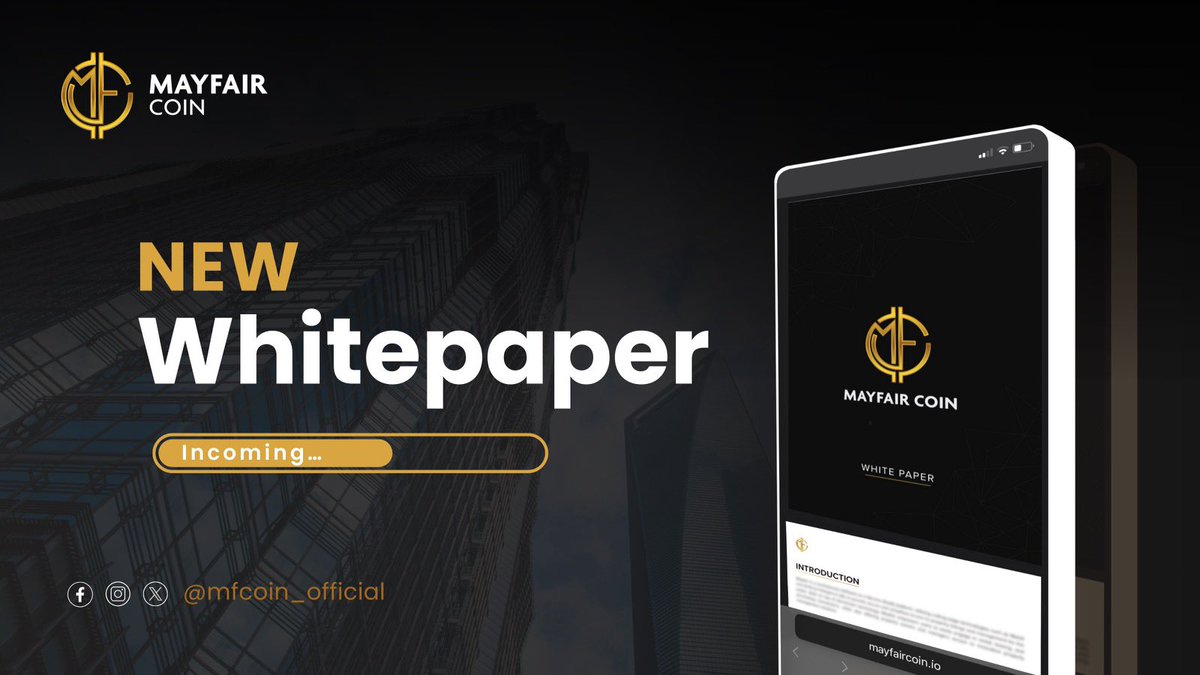 MFCoin_Official's tweet photo. Exciting News! Get ready because our NEW Whitepaper is dropping soon, and we’ve got all the answers you’ve been craving 📄

Let's vibe together -  join our Discord now! 

https://t.co/99pGK2OBHD https://t.co/PIyKf4U2JE