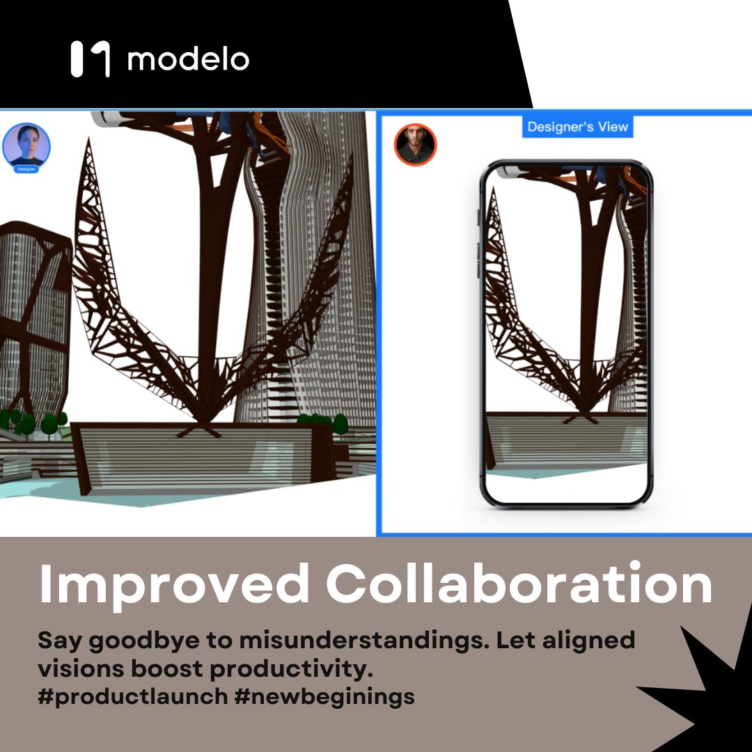Modelo_io's tweet image. 🚀 Revolutionize teamwork with Modelo 2.0&apos;s interactive tools! 🌐 Seamlessly collaborate and take your projects to new heights. Check it out now: shorturl.at/ck345 #Collaboration #Modelo2Launch