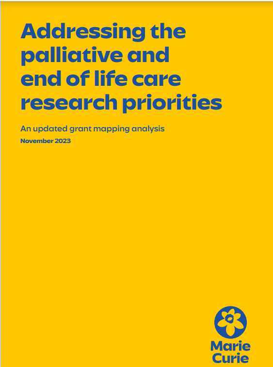 MarieCurieEOLC's tweet image. Over the next few weeks we'll be sharing further insight into what research has been funded to address the priorities identified in the last priority setting partnership in 2015.
You can find out more by reading our new report: bit.ly/3R2iArX
#PeolcPSP