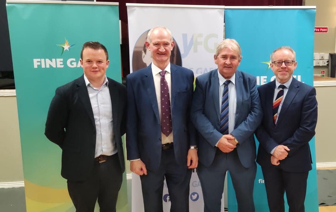 McManusDavid's tweet photo. Councillors Jimmy McClearn &amp; Michael Moegie Maher selected to contest Local Elections 2024 for Loughrea LEA Galway County Council

Pleased to guest-chair this convention - the values of Patrick Hogan &amp; Kevin O'Higgins in establishing the independent Irish State 1922 🇮🇪 remain! https://t.co/nx0wrxgAnE