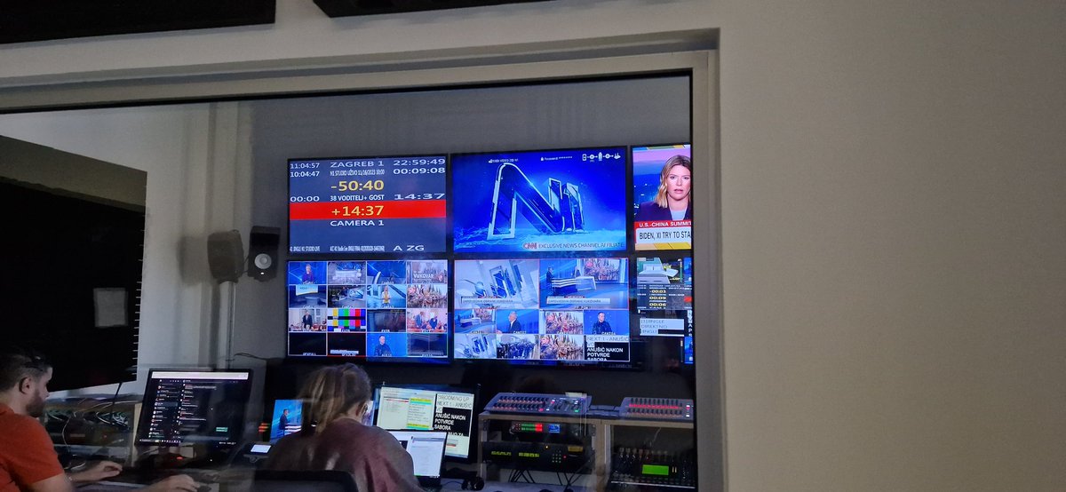 👉 Visiting our amazing partner <a href="/N1Hrvatska/">N1 Hrvatska</a> with <a href="/ivdragicevic/">Ivana Dragicevic</a> and <a href="/tihomirladisic/">Tihomir Ladisic</a>.

After visiting N1 studios and meeting other colleagues, we spoke about some future steps for our #admo project and cooperation with <a href="/EDMO_EUI/">European Digital Media Observatory</a>