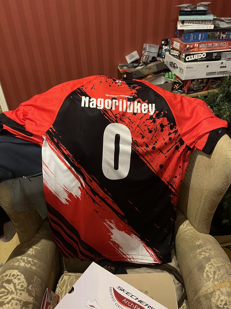 ZB_Inter's tweet photo. Our New Jersey’s are currently being distributed to our players! Be on the lookout at any upcoming offline events and be sure to thank them for “being responsible for nerfing zato” https://t.co/Ub63ZA54P6