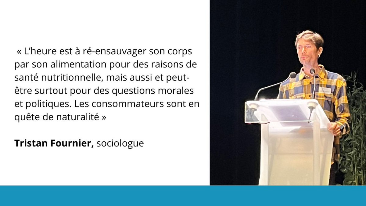 [Colloque🧀 #laitcru] L’enjeu est de maintenir une diversité microbienne de qualité pour préserver celle environnementale mais aussi pour conserver la typicité patrimoniale des fromages au lait cru et les interactions bénéfiques qu’ils peuvent avoir avec le microbiote humain.