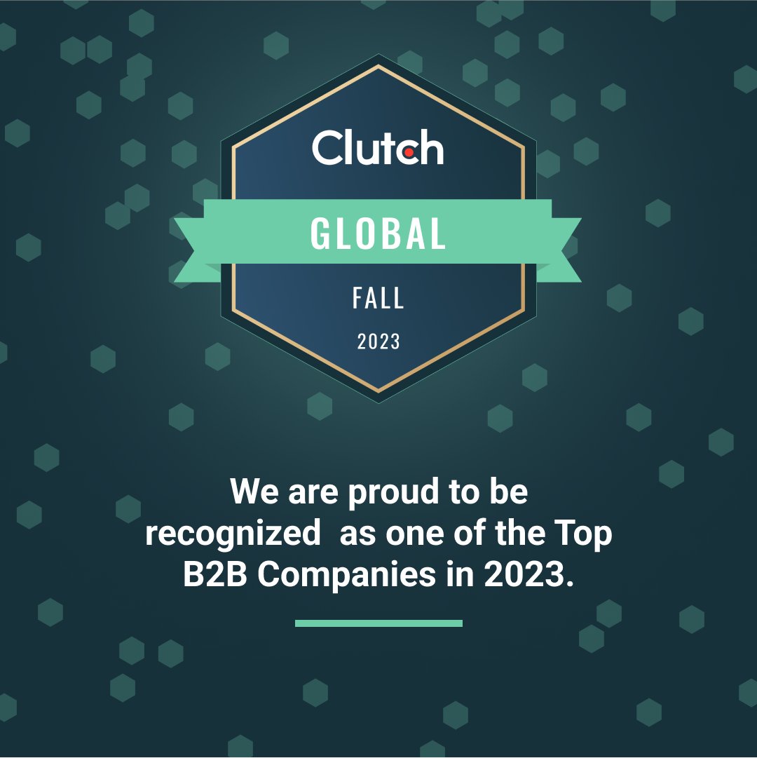 developerbazaar's tweet image. Cheers to our incredible team at Developer Bazaar Technologies for being recognized as a Clutch Global Award winner !
This accolade reflects our dedication to delivering top-tier services and solutions on a global stage. Here's to even greater achievements ahead! #DBTech