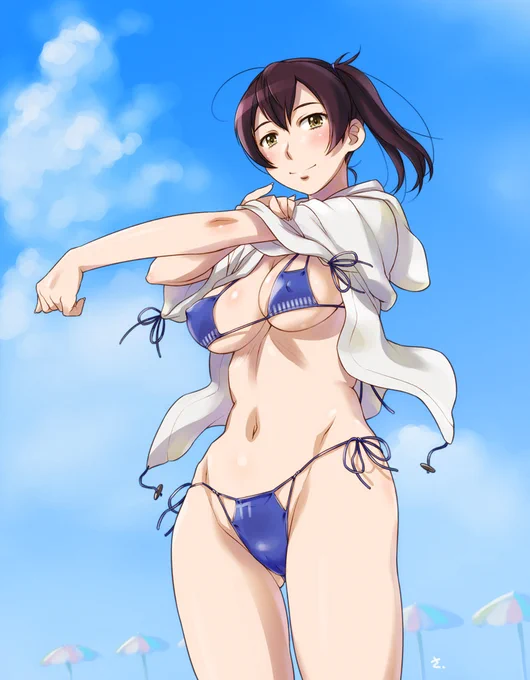 #艦これ #加賀 #進水日 再掲。進水日絵シリーズの2枚目でした。 