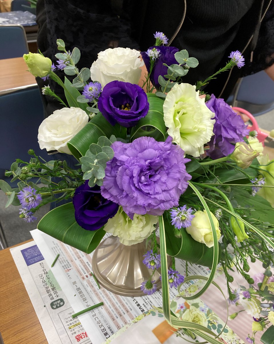 利用グループ紹介】 ｢フラワーサークル 花みづき｣ 和やかにお花を