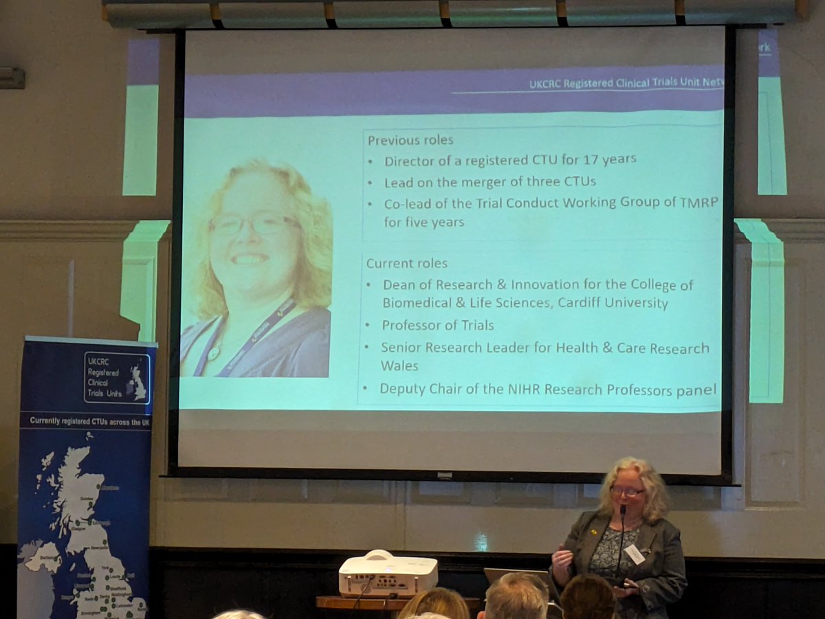 A very warm welcome to our new #UKCTUNetwork Director Kerry Hood @kerryhood.

#ClinicalTrials  #CTUDirectorsNov23