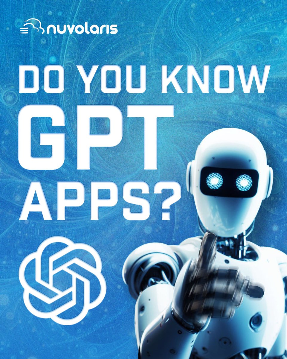 NuvolarisIO's tweet image. 🌐 Do you know GPT Apps?

GPT Apps, short for Generative Pretrained Transformer Applications, are the game-changers in the tech realm.
They leverage the cutting-edge GPT AI technology developed by OpenAI.

Eager to dive deeper into this topic with us?

#GPTApps #Nuvolaris