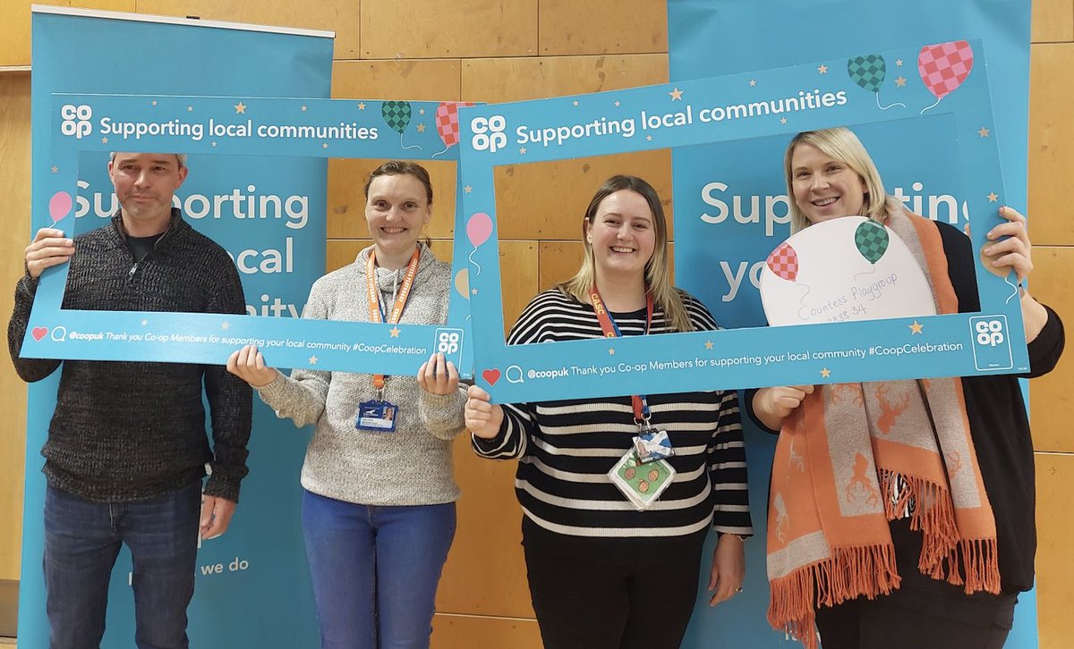 fionamhale's tweet photo. Coop Colleagues from Dunbar, East Linton, North Berwick &amp; Gullane brought all their local causes together to celebrate Co-op in the community and Co-op's support for local causes. Launched the "new"! Celebrated the "old"! :-) #ItsWhatWeDo @coopuk https://t.co/JaYG7VS0I1