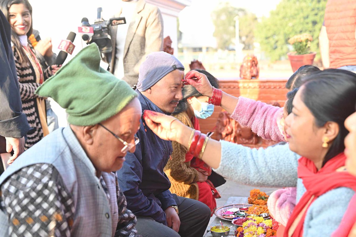 Glimpses of #BhaiTika at #RaniPokhari #Kathmandu #KathmanduValley #NepalNOW #LandofFestivals #FestivalsofNepal